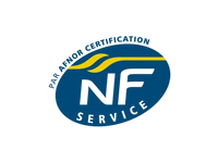 Logo NF Service, par AFNOR Certification
